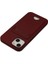 Iphone 14 Plus Kılıf Kelvin Kartvizitli Silikon - Bordo 4