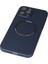 Iphone 12 Pro Kılıf Jack Magneticsafe Lens Silikon - Lacivert 5