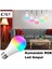 Rgb LED Lamba Ampul Uzaktan Kumandalı Dimmerli 3