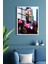 Ironman Süper Kahraman Çerçeveli Metal Poster Tablo 2
