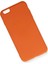 Ieg iPhone 6 Plus Kılıf Nano Içi Kadife Silikon - Turuncu 3