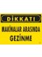 Dikkat Makinalar Arasında Gezinme Uyarı Levhası 25X35 KOD:221 1