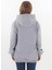 Unisex Nakışlı Gri Renk Kapüşonlu Sweatshirt (Nakış Gri Renk) Kapüşonlu sweatshirt kesimleri Unisex olarak belirlenmiştir. Hem Erkek hem de Kadın için dizayn edilmiştir. 7