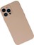 Iphone 13 Pro Kılıf Nano Içi Kadife Silikon - Pudra 2