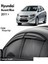 Roal Tunıng Hyundai Accent Blue Uyumlu Cam Rüzgarlığı 2011 ve Üzeri Uyumludur. 2