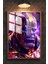 Thanos Süper Kahraman Çerçeveli Metal Poster Tablo 4
