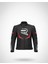 Hawk Kırmızı 3 Katmanlı 4 Mevsim Unisex Motosiklet Montu + ELDİVEN VE BUFF HEDİYELİ 2