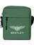 Bentley Logo 2 Omuz Çantası Fermuarlı Yeşil Renk 1