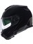 N100-6 Classıco 301 Çene Açılır Kask Parlak Siyah 1