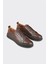 Kahve Deri Erkek Günlük Ayakkabı 2