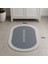 Sihirli Süper Su Emici Kaymaz Tabanlı Oval Paspas 40*60 cm 4