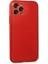 Ieg iPhone 11 Pro Kılıf Coco Deri Silikon Kapak - Kırmızı 2