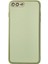 Ieg iPhone 7 Plus Kılıf Coco Deri Silikon Kapak - Açık Yeşil 1