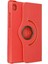 Samsung Galaxy X510 Tab S9 Fe 11 Kılıf 360 Tablet Deri Kılıf - Kırmızı 1