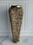 Antik Eskitme Gold Delikli Vazo-72 cm 1