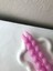 2'li Pembe Burgulu Spiral Şamdan Mumu - Renkli Dekoratif Mum 3