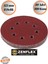 Zenflex 50 Adet 180 Kum 8 Delikli 125 mm Cırt Zımpara Kağıdı El Zımparaları Avuç Içi Spiral Taşlama 1