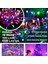 10 Metre 100 Ledli Fişli LED Işık RGB Karışık Renk Yılbaşı Led Işık Dekor Lambası Yılbaşı Ağacı Işığı Organizasyon LED Işık 1