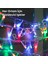 10 Metre 100 Ledli Fişli LED Işık RGB Karışık Renk Yılbaşı Led Işık Dekor Lambası Yılbaşı Ağacı Işığı Organizasyon LED Işık 2
