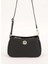 Fermuarlı Petek Desen Kadın Omuz Çantası 930210 Siyah 1