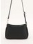 Fermuarlı Petek Desen Kadın Omuz Çantası 930210 Siyah 2