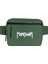 Manowar Logo Classic 2 Bel Çantası Fermuarlı Yeşil Renk 1