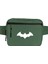 Batmn Arkham 3D Bel Çantası Fermuarlı Yeşil Renk 1