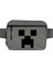 Mine-Craft Creeper Face Bel Çantası Fermuarlı Gri Renk 1
