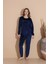 Baskılı Kadife Pijama Takımı 3