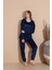 Baskılı Kadife Pijama Takımı 4