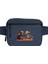 Skelton Cowboy Bar Bel Çantası Fermuarlı Lacivert Renk 1