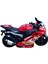 Sürtmeli Kaliteli Oyuncak Motorsiklet Yurtdışından Özel Üretim Gri Renk Polis Motor 14 Cm. 1 Adet 3