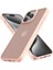 Iphone 15 Pro Kılıf Elegant Kapak - Pudra 1