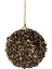 Yılbaşı Topu Kırçıllı Koyu Kahve 8cm 1
