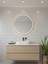 Akıllı Buhar Tutmaz 3 LED Işıklı Dekoratif Banyo Aynası cm 1