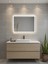 Akıllı Buhar Tutmaz 3 LED Işıklı Dekoratif Banyo Aynası 80 x 60 cm 1