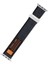 Apple Watch 38MM Alice Kumaş Kordon - Siyah-Gri 1