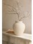 Modern Iskandinav Tarz Eleni Vazo Ev Dekorasyon El Yapımı Stoneware Vazo 24 cm 4