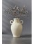 Modern Iskandinav Tarz Ev Dekorasyon El Yapımı Stoneware Vazo 27 cm 6
