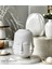 Vazo Trend Bohem Buddha Büyük Xl Boy Seramik Mat Beyaz Vazo 1