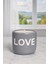 Beton Mumluk Love (Gri) 3