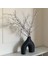 Nude Bohem Siyah Vazo Büyük Boy Seramik 28 cm -26 cm 2