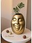 Gold Bohem Tarz Face Tasarım Seramik Trend Iskandinav 23 cm Büyük Xl Sevimli Surat Bonci Vazo 1