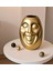 Gold Bohem Tarz Face Tasarım Seramik Trend Iskandinav 23 cm Büyük Xl Sevimli Surat Bonci Vazo 2