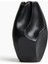 Vazo Seramik Siyahi Modern Xl Boy 32 cm Avrupa Japandi Iskandinav Tarzı 1