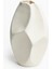 Krem Renk Seramik Vazo 2'li Set Emila Dekoratif Vazo Modern Sade Şık 32CM 25 cm 5