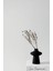Bohem Yeni Tarz Siyah Sade Minimalist Iskandinav Tarzı Milone Vazo Seramik 21*18CM 2