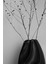Vazo Seramik Siyah Renk Modern Xl Boy 23CM Avrupa Japandi Iskandinav Tarzı 6