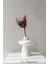 Beyaz Bohem Yeni Tarz Krem Sade Minimalist Iskandinav Tarzı Milone Vazo Seramik 21*18CM 2