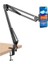 Teleskopik Telefon Tripodu 360 Derece Ayarlanabilir Masaüstü Süspansiyonlu Üst Çekim Yayıncı Standı 5
